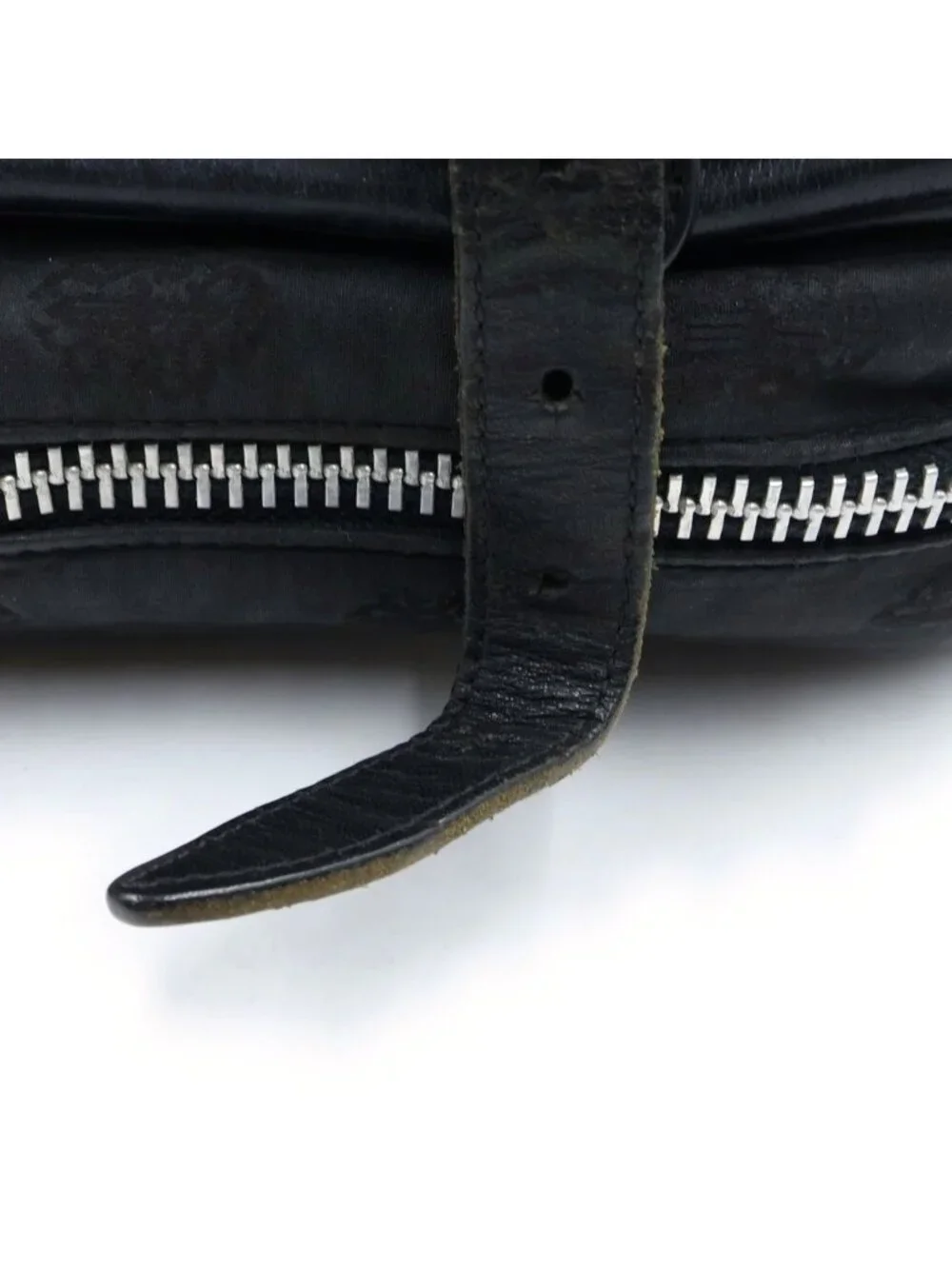 Chrome Hearts Shoulder Bag Sm Gunslinger Strap Shivin Dagger Nylon Black